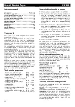 Предварительный просмотр 22 страницы Konigshutte Taurus Aqua 28/858 Instruction Manual