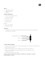 Предварительный просмотр 5 страницы Konix 3328170263283 User Manual