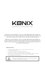 Preview for 20 page of Konix 3328170278164 User Manual