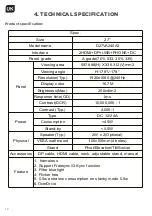 Предварительный просмотр 12 страницы Konix D27VA240A2 User Manual