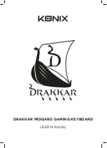 Preview for 1 page of Konix DRAKKAR MIDGARD User Manual