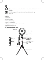 Preview for 18 page of Konix Geek Star Quartz Ring Light User Manual