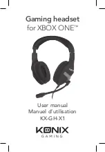 Preview for 1 page of Konix KX-GH-X1 User Manual