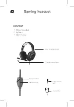 Preview for 2 page of Konix UFC GAMING HEADSET User Manual