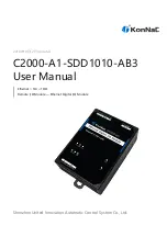 Предварительный просмотр 1 страницы KonNad C2000-A1-SDD1010-AB3 User Manual