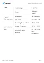 Предварительный просмотр 18 страницы KonNad C2000-A1-SDD1010-AB3 User Manual