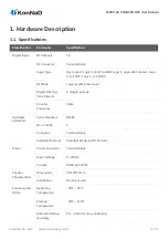 Предварительный просмотр 5 страницы KonNad C2000-A2-SDXA000-DX1 User Manual