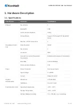 Preview for 5 page of KonNad C2000-B1-SFE0101-AA1 User Manual