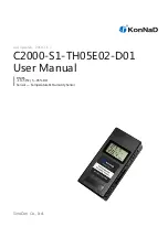 KonNad C2000-S1-TH05E02-D01 User Manual preview