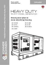 Предварительный просмотр 1 страницы Könner & Söhnen KS 18-1DE-G Instructions Manual