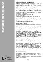 Preview for 11 page of Könner & Söhnen KS 7HP-1050G Manual