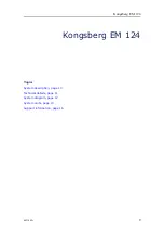 Предварительный просмотр 9 страницы Konsberg EM 124 Installation Manual