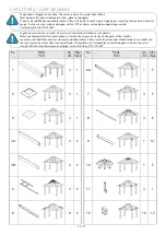 Preview for 4 page of Kontiki St. Lawrence Wicker Post Gazebo Installation Instructions Manual