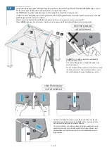 Preview for 17 page of Kontiki St. Lawrence Wicker Post Gazebo Installation Instructions Manual