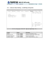 Предварительный просмотр 73 страницы Kontron 86LCD-M/ATX User Manual