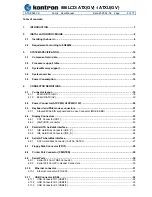 Preview for 4 page of Kontron 886LCD/ATUX User Manual