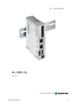 Предварительный просмотр 1 страницы Kontron AL i.MX6 ULL User Manual