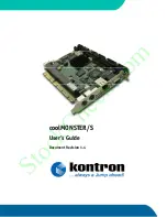 Preview for 1 page of Kontron coolMONSTER/S User Manual