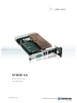 Kontron CP3005-SA User Manual предпросмотр