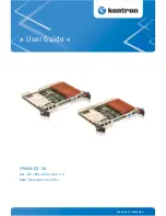 Kontron CP6005-SA User Manual предпросмотр