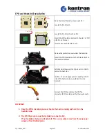 Предварительный просмотр 2 страницы Kontron ePCI-201 Quick Start Manual