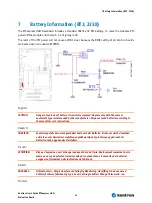 Preview for 41 page of Kontron ETXexpress UGM User Manual