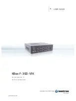 Предварительный просмотр 1 страницы Kontron KBox F-300-V1K User Manual