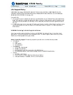 Preview for 3 page of Kontron KT690 Series User Manual