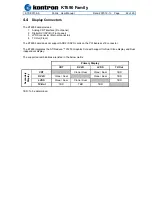 Preview for 22 page of Kontron KT690 Series User Manual