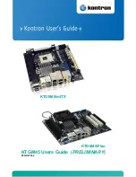 Kontron KTGM45 User Manual preview