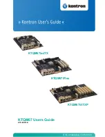 Kontron KTHM65 User Manual предпросмотр