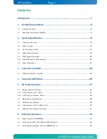 Предварительный просмотр 4 страницы Kontron KTQ67/Flex-Medical User Manual