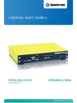 Preview for 1 page of Kontron Microspace Series User Manual