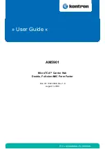 Предварительный просмотр 1 страницы Kontron MicroTCA AM5901 User Manual