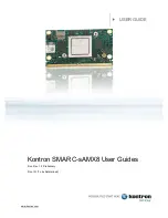 Kontron SMARC-sAMX8 User Manual предпросмотр