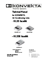 Preview for 1 page of KONVEKTA KL20 facelift Technical Manual