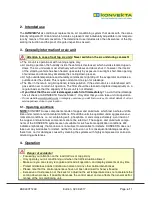 Preview for 6 page of KONVEKTA KL30/12V Instruction Manual