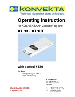 KONVEKTA KL30 Operating Instruction preview