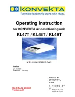 Preview for 1 page of KONVEKTA KL47T Operating Instruction