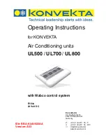 Preview for 1 page of KONVEKTA UL500 Operating Instructions Manual