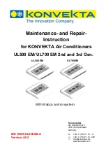 Preview for 1 page of KONVEKTA UL500EM Maintenance And Repair Instruction