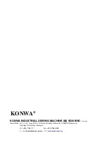 Preview for 11 page of KONWA KW-123 Instruction Manual