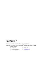 Предварительный просмотр 14 страницы KONWA KW-505 Instruction Manual & Parts List