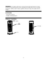 Предварительный просмотр 4 страницы Konwin Home GD8110AP-M Owner'S Manual