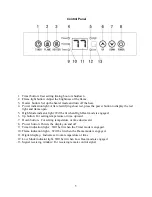 Preview for 5 page of Konwin Home GD9315BCW-FP Owner'S Manual