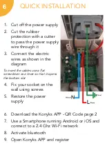 Preview for 6 page of Konyks Pluviose Easy Quick Start Manual