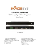 KonzeSys KZ-NP6000 PLUS User Manual preview