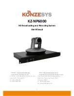 KonzeSys KZ-NP6000 User Manual preview