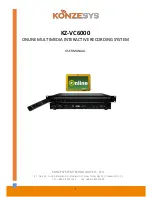 Предварительный просмотр 1 страницы KonzeSys KZ-VC6000 User Manual