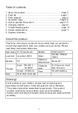 Preview for 2 page of Kool Karz Playground KKATV-013 Instructions For Installation And Use Manual